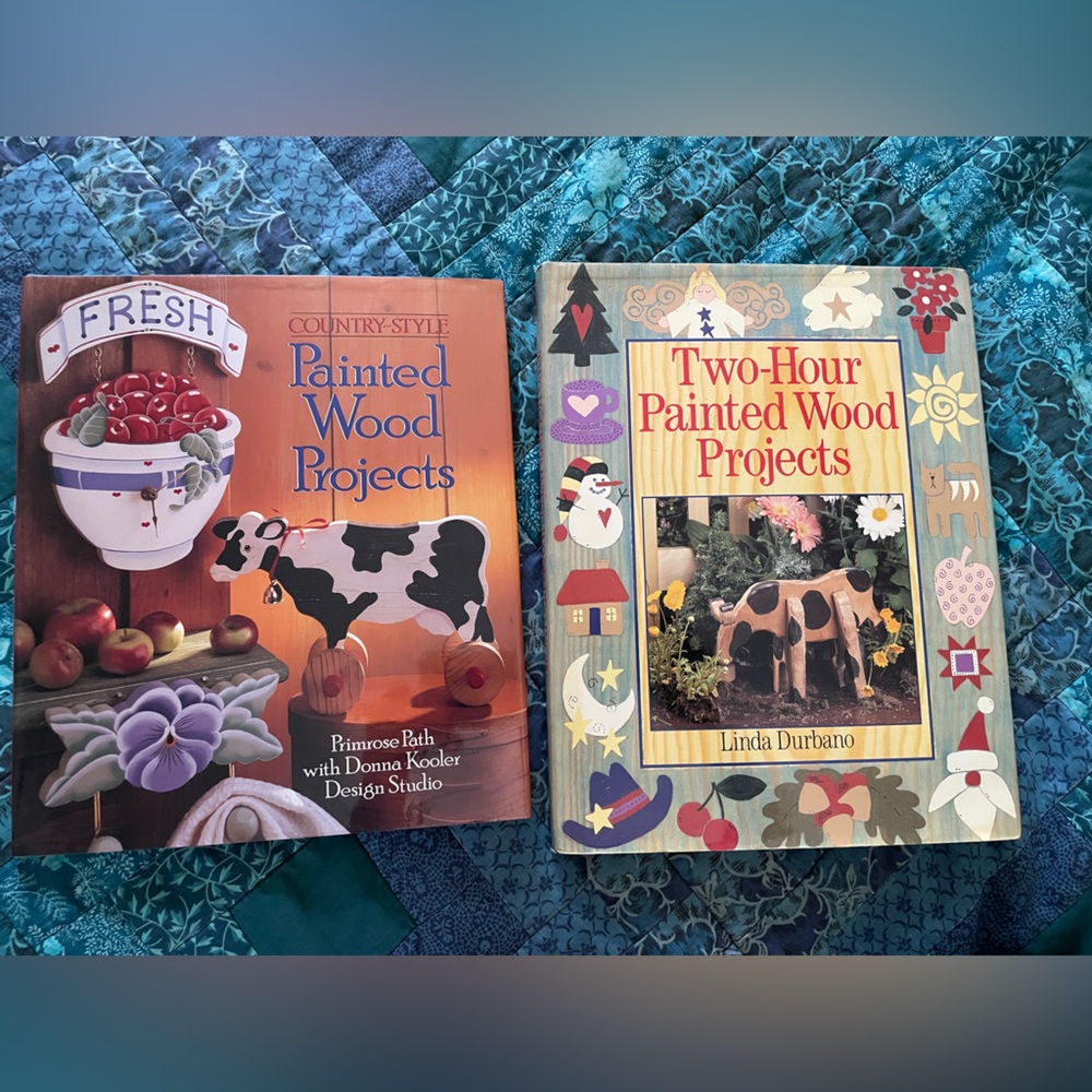 Painted Wood Projects 2 Hardcover Books